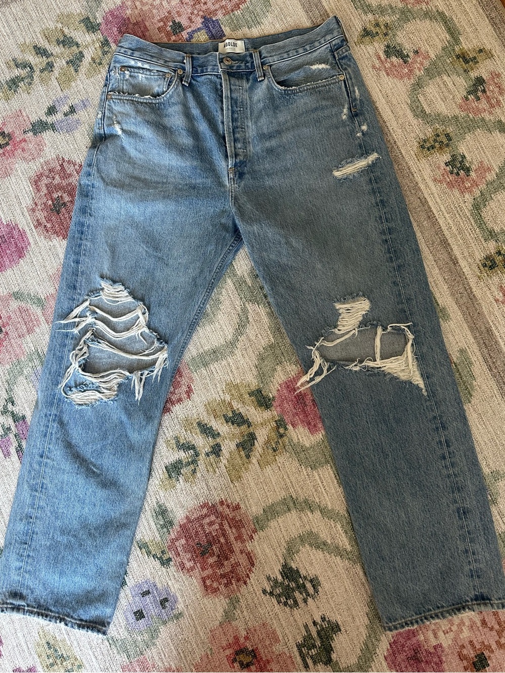 Agolde 90s Distressed Jeans